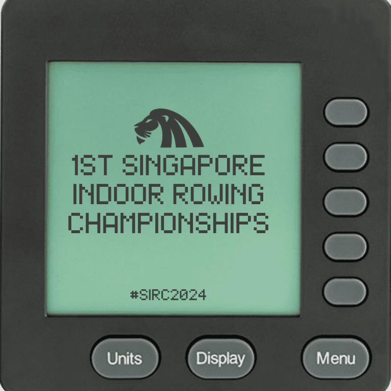 1st Singapore Indoor Rowing Championships
