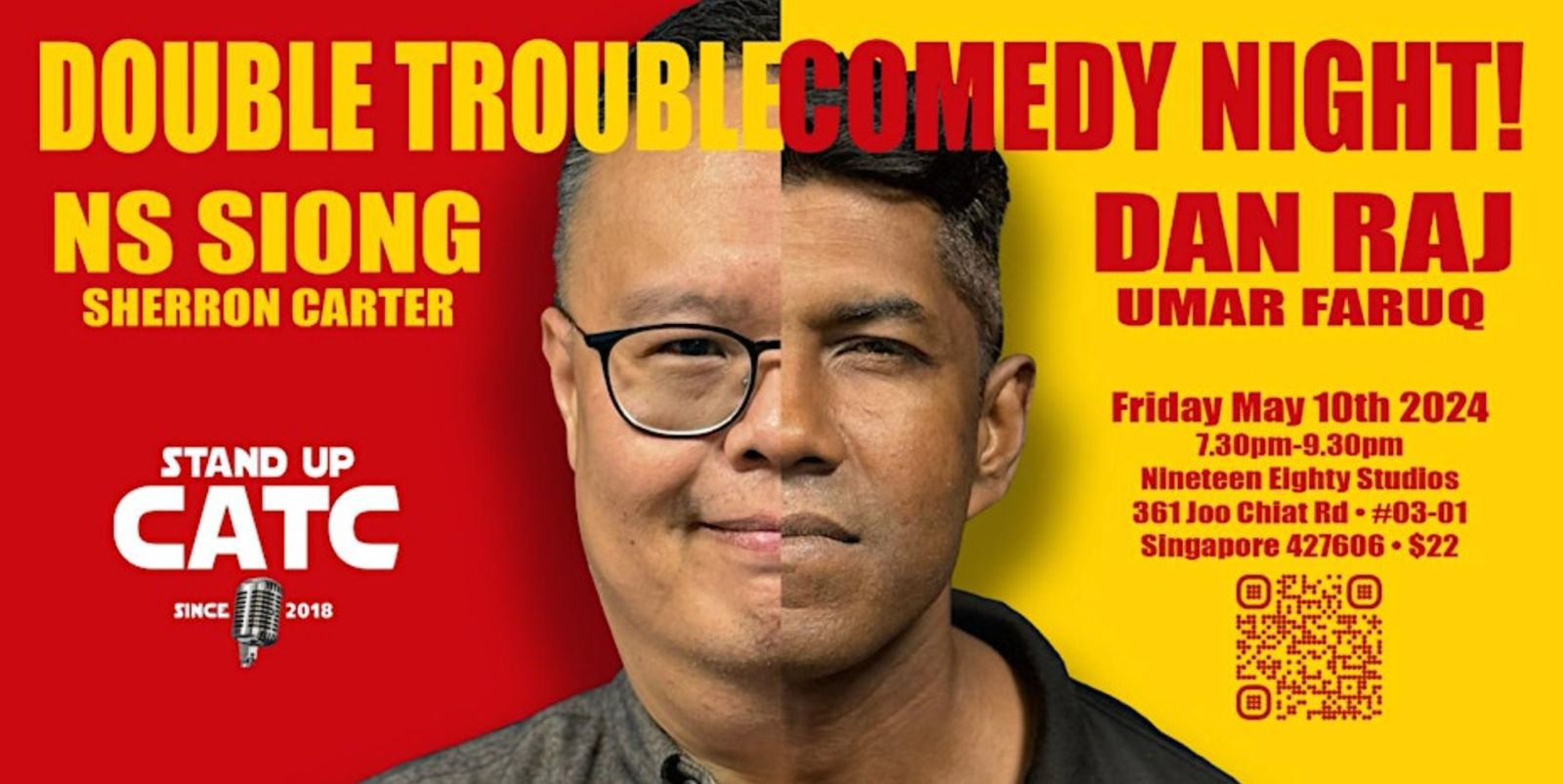 DOUBLE TROUBLE COMEDY NIGHT!