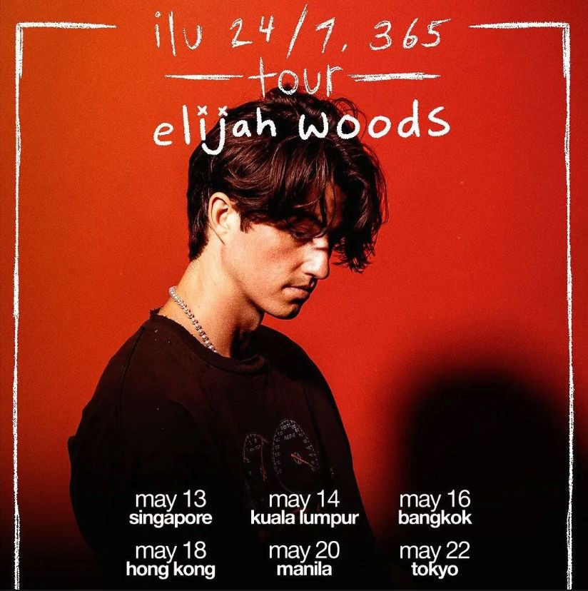elijah woods : ilu 24/7, 365 tour in Singapore