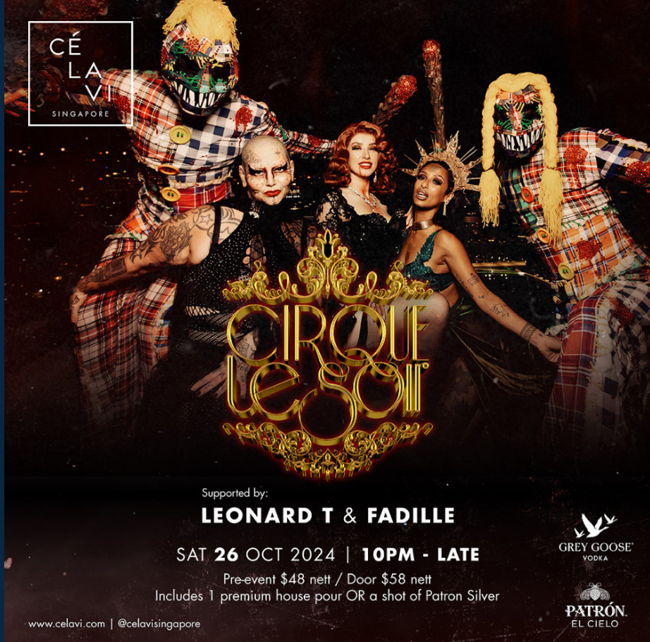 CÉ LA VI Singapore x Cirque Le Soir