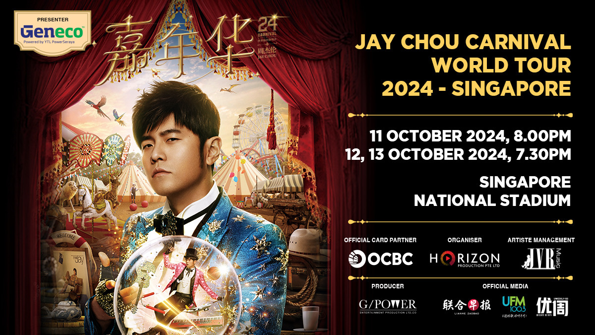 Jay Chou Carnival World Tour 2024